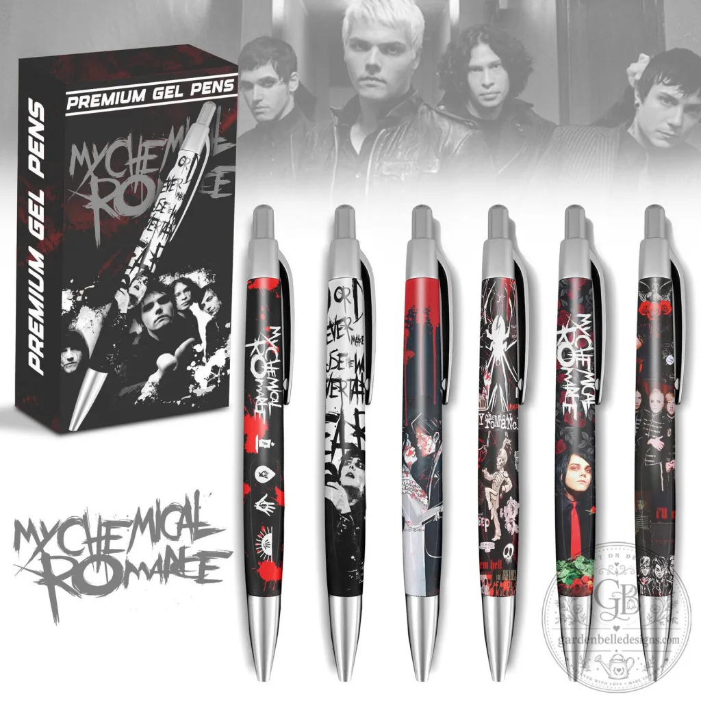 My Chemical Romance The Black Parade Album Art Premium Gel Pen Set My Chemical Romance The Black Parade Album Art Premium Gel Pen Set