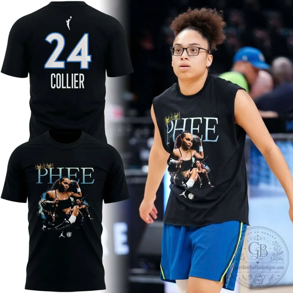 Minnesota Lynx Napheesa Collier Basketball Player T-Shirt Minnesota Lynx Napheesa Collier Basketball Player T-Shirt