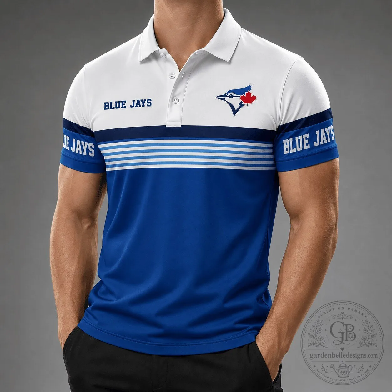Toronto Blue Jays Polo Shirt, MLB Blue Jays Fan Apparel