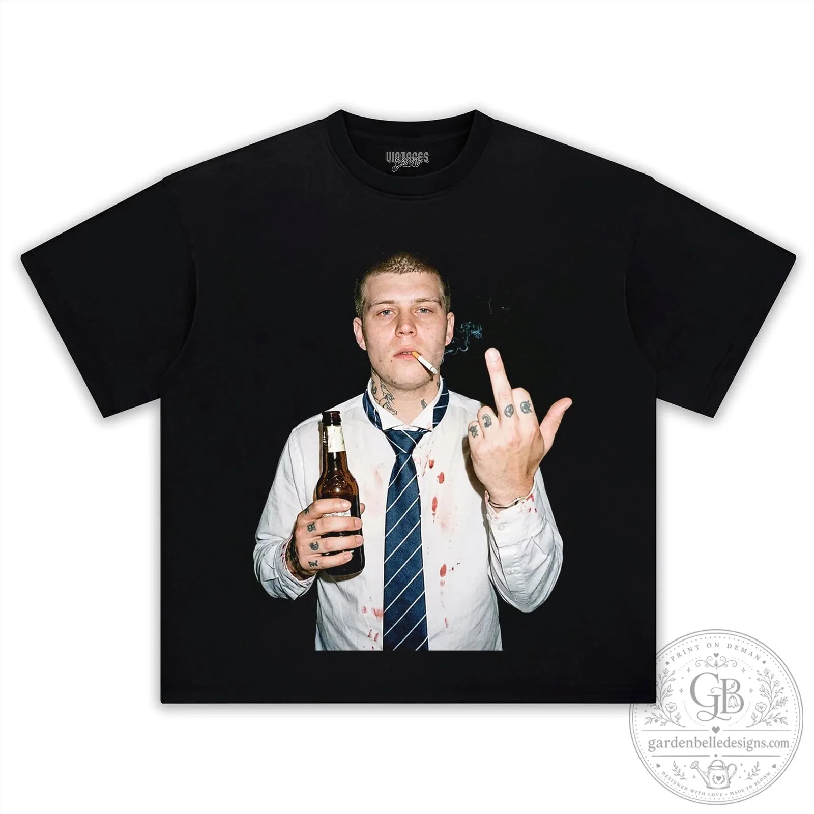 Yung Lean V3 Black Graphic T-Shirt