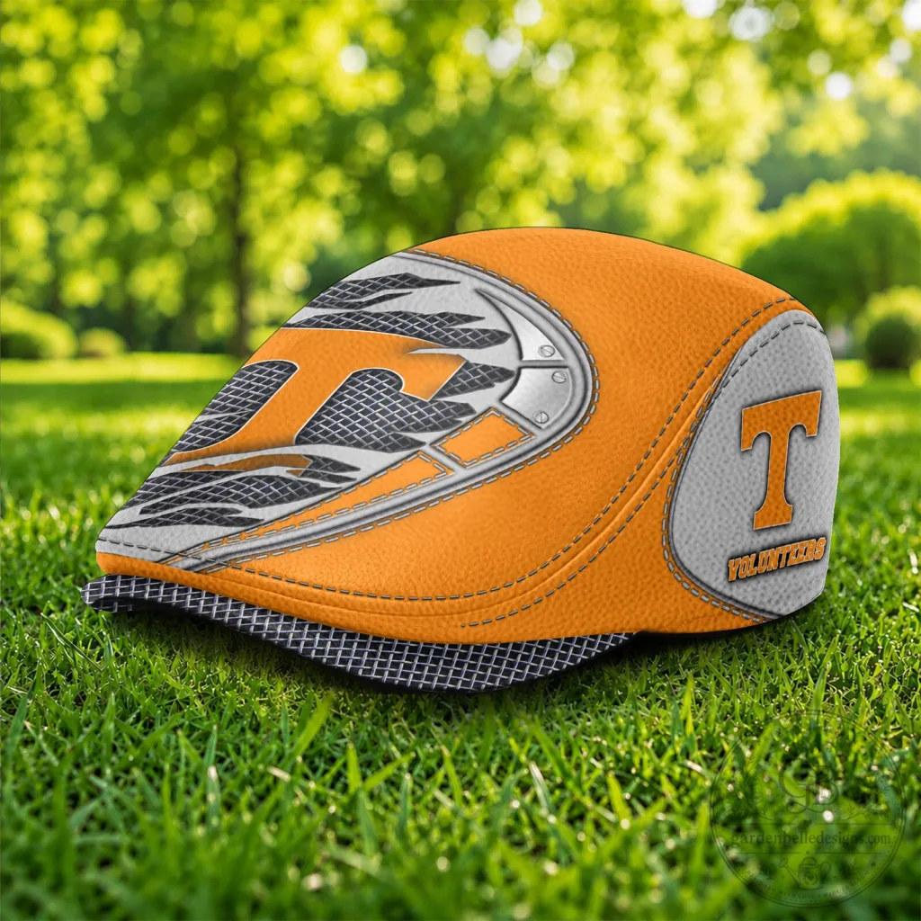 Tennessee Volunteers NCAA Golf Flat Cap, Jeff Cap, Ivy Cap Tennessee Volunteers NCAA Golf Flat Cap, Jeff Cap, Ivy Cap