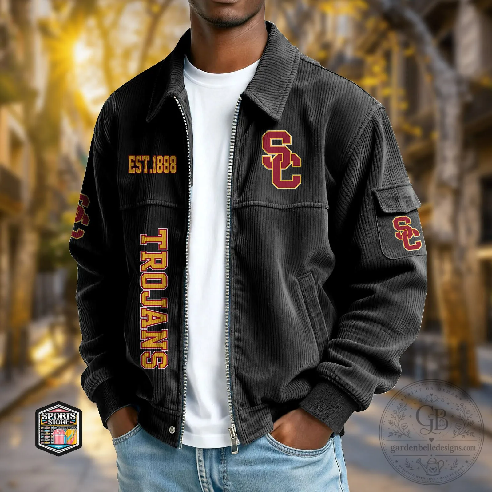 University of Southern California Trojans Corduroy Jacket