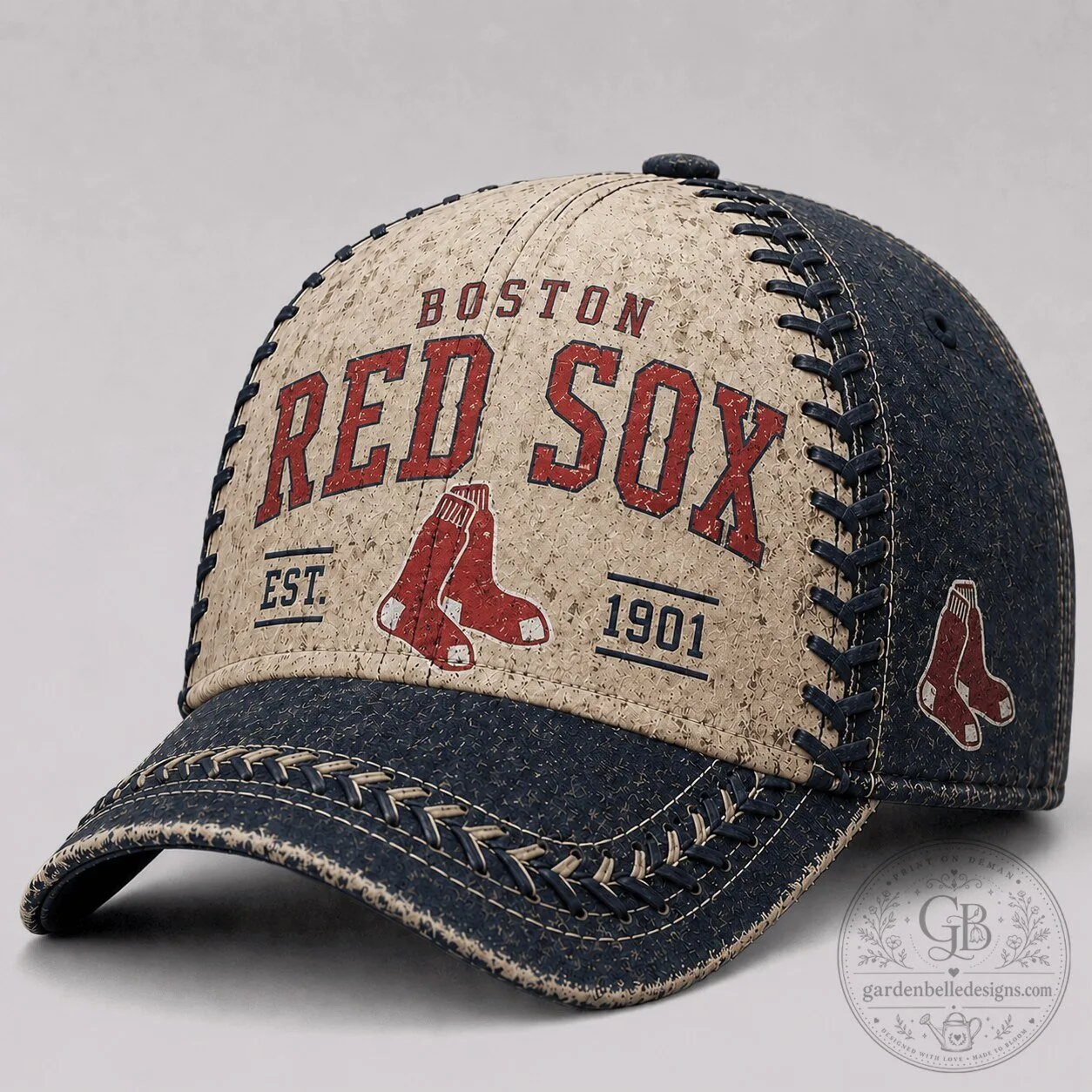 Boston Red Sox Baseball Vintage Stitched Heritage Cap Hat
