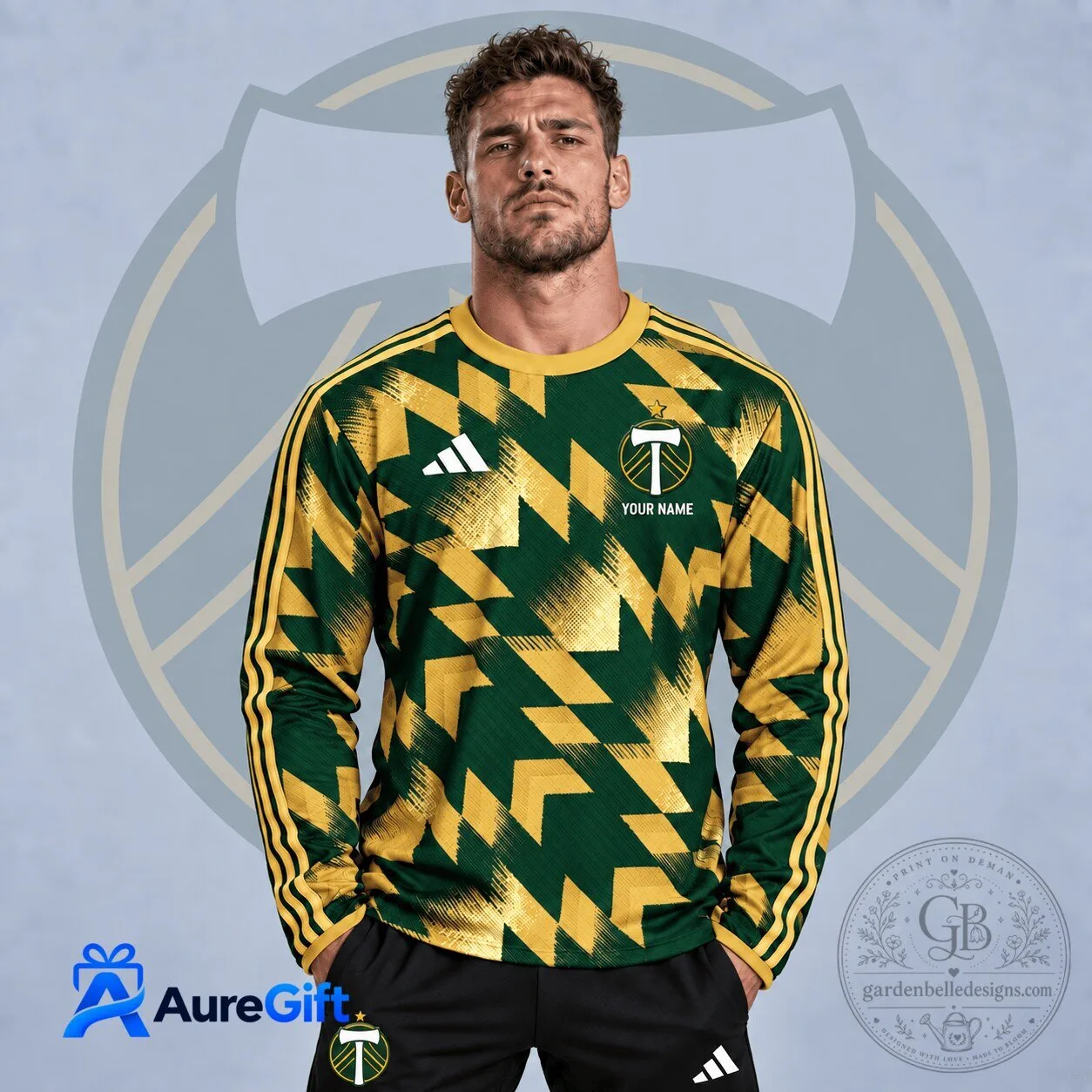 Portland Timbers Major League Soccer Personalized Long Sleeve Jersey