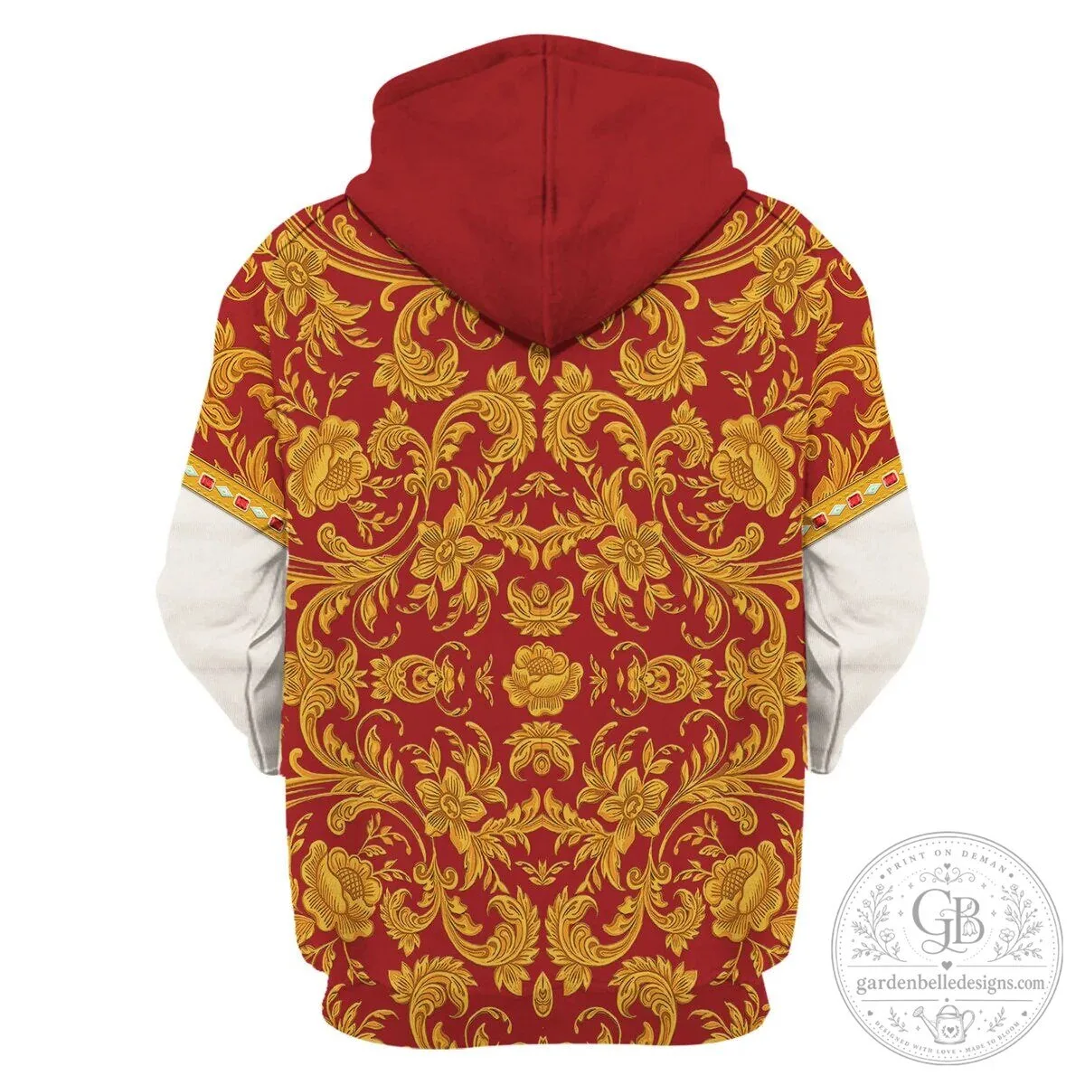 Holy Roman Emperor Imperial Dress Cosplay Costume Hoodie and Pants Set 28 Holy Roman Emperor Imperial Dress Cosplay Costume Hoodie and Pants Set