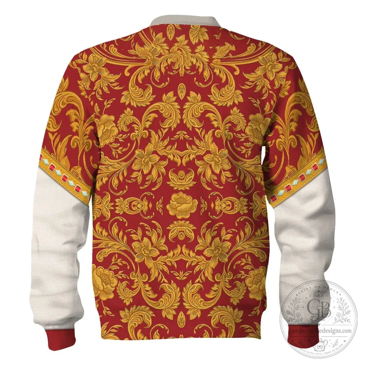 Holy Roman Emperor Imperial Dress Cosplay Costume Hoodie and Pants Set 31 Holy Roman Emperor Imperial Dress Cosplay Costume Hoodie and Pants Set
