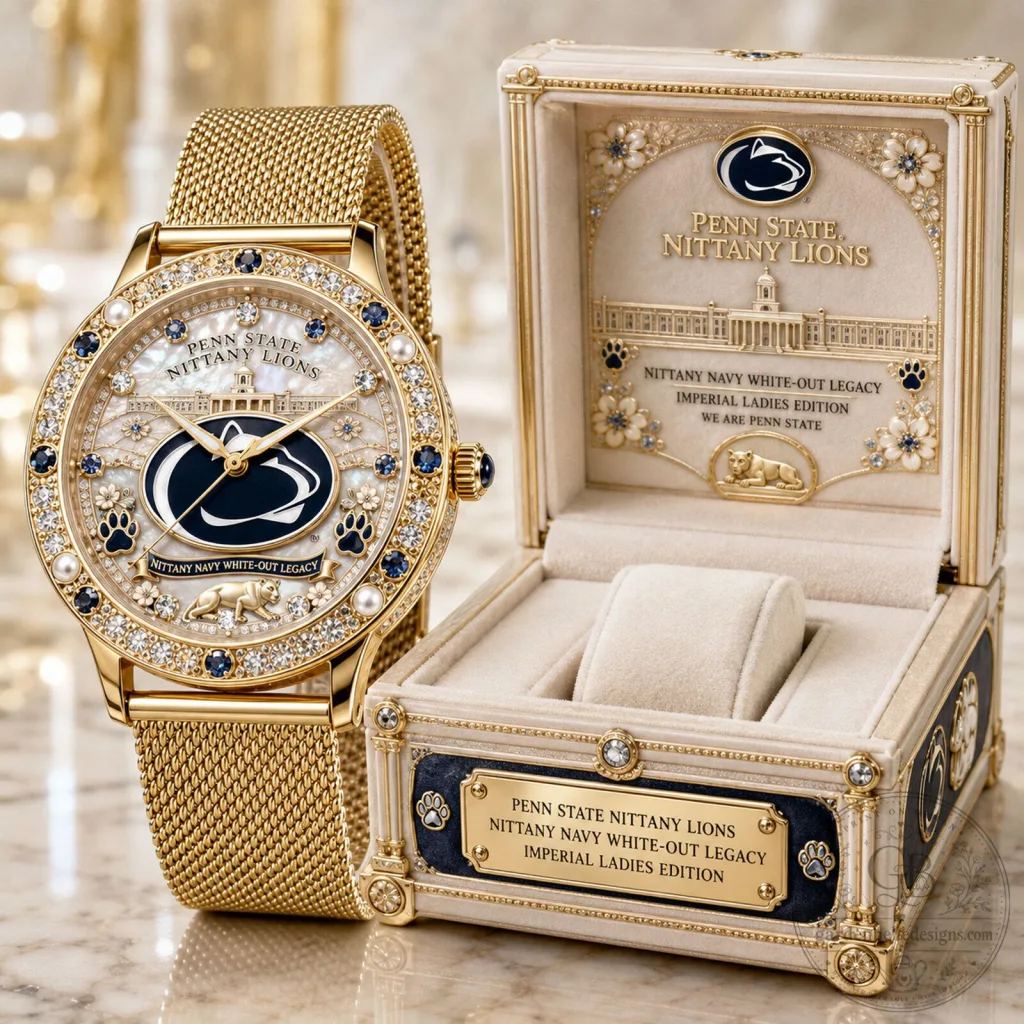 Penn State Nittany Lions Imperial Ladies Edition Gold Watch Penn State Nittany Lions Imperial Ladies Edition Gold Watch