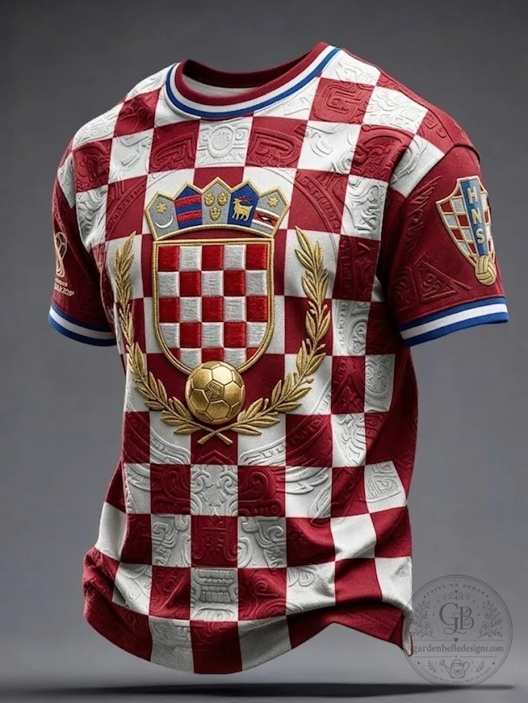 Croatia National Football Team Fan Soccer Jersey