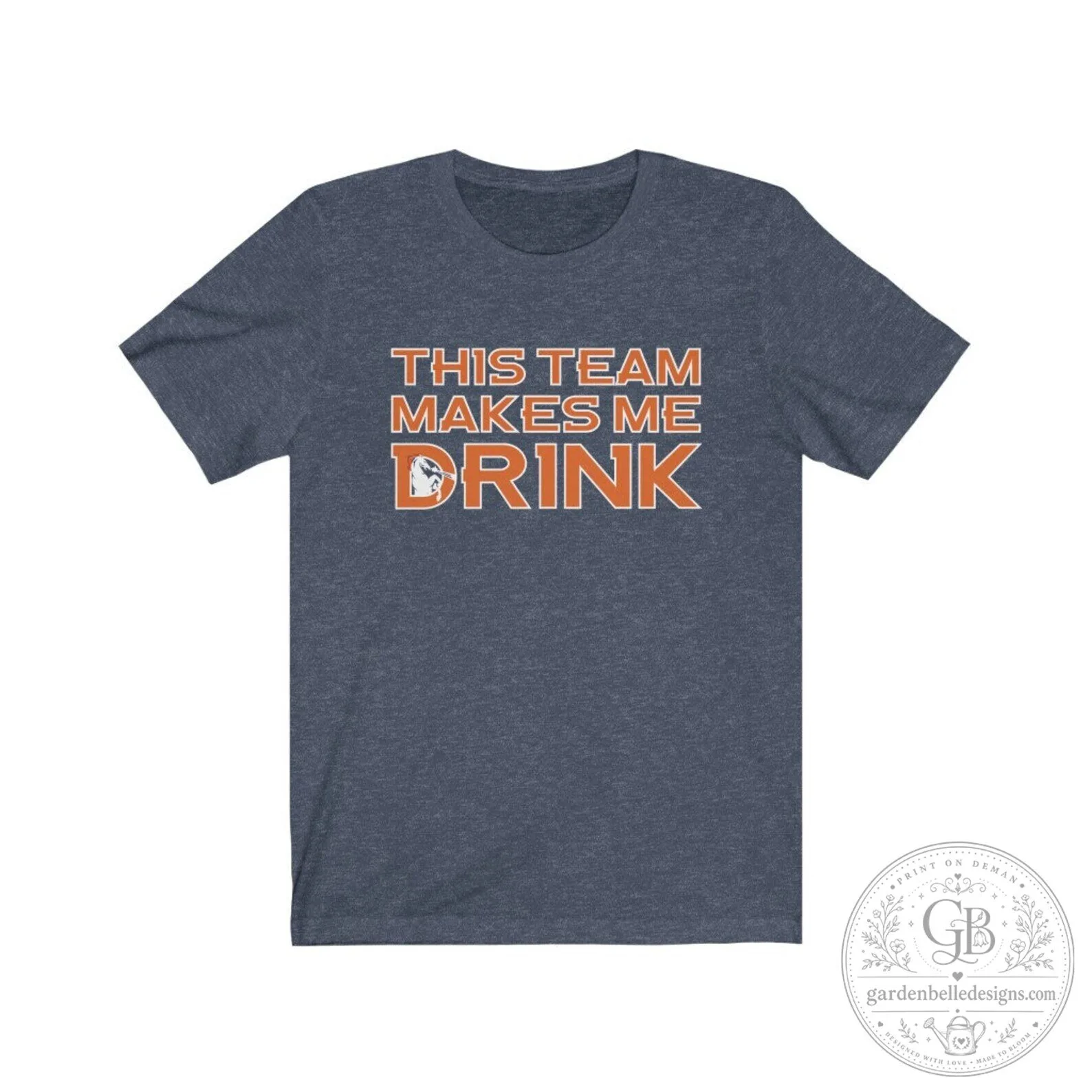 Sunday Funday Denver Broncos Football Team Makes Me Drink T-Shirt 11 Sunday Funday Denver Broncos Football Team Makes Me Drink T-Shirt