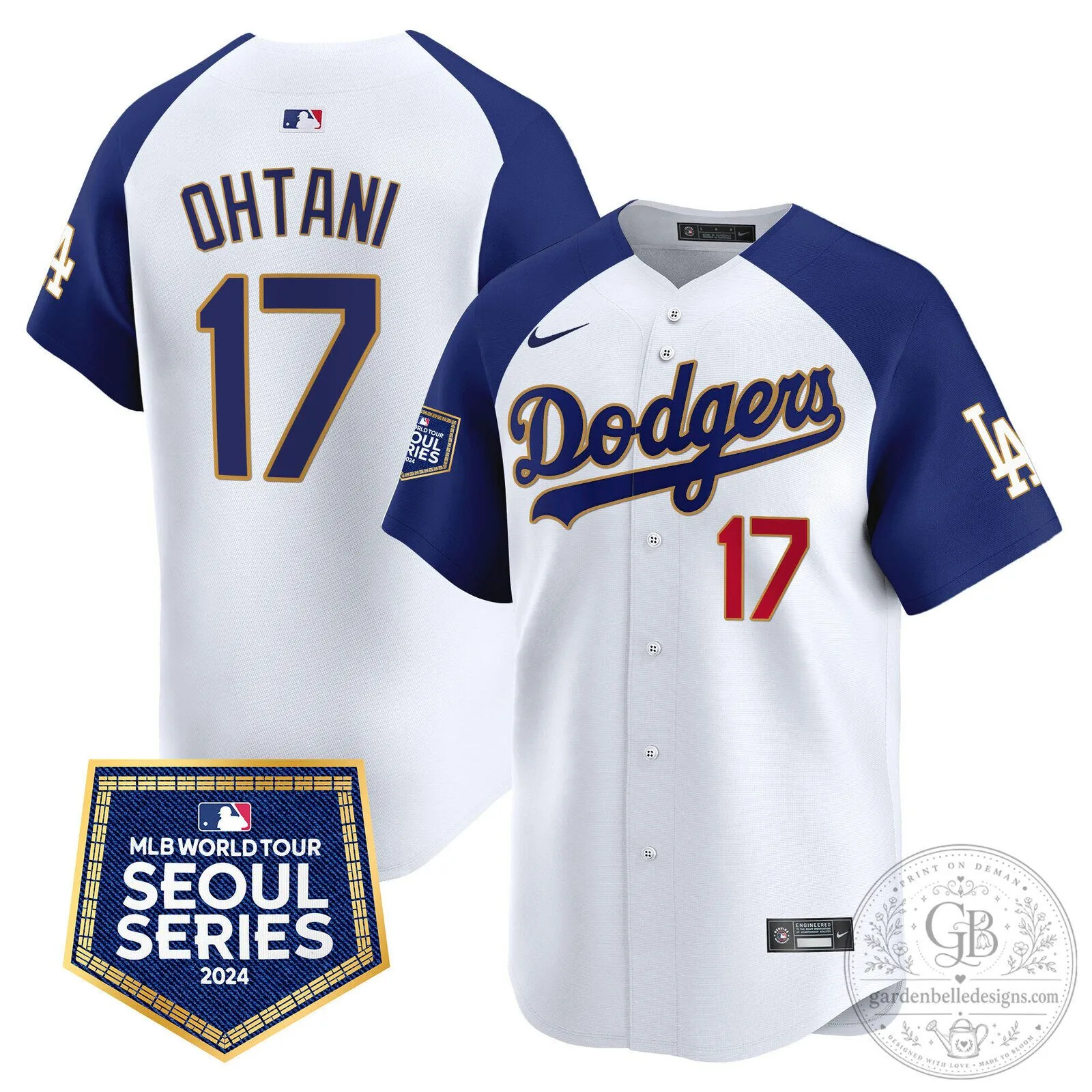 Los Angeles Dodgers Shohei Ohtani 2024 Seoul Series Black Baseball Jersey 94 Los Angeles Dodgers Shohei Ohtani 2024 Seoul Series Black Baseball Jersey