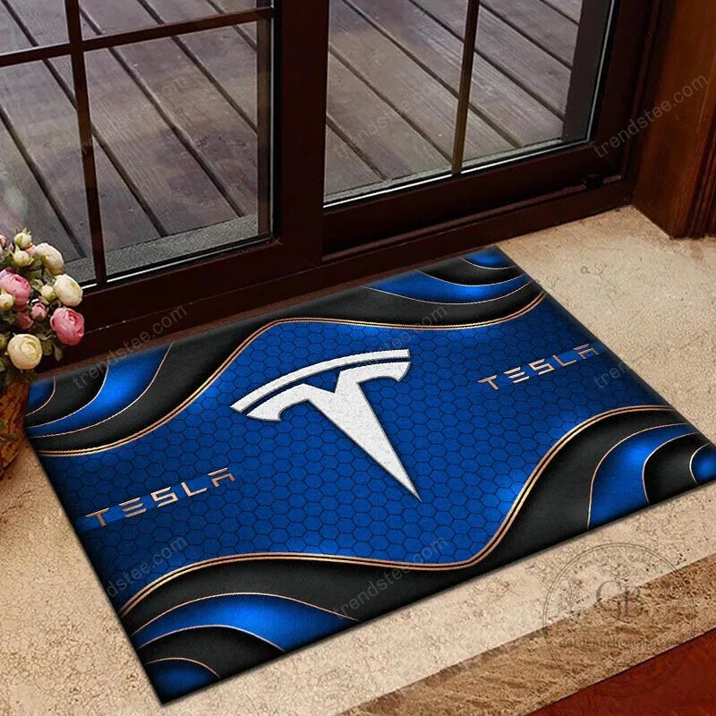 Tesla Motors Company Logo Personalized Welcome Doormat 17 Tesla Motors Company Logo Personalized Welcome Doormat